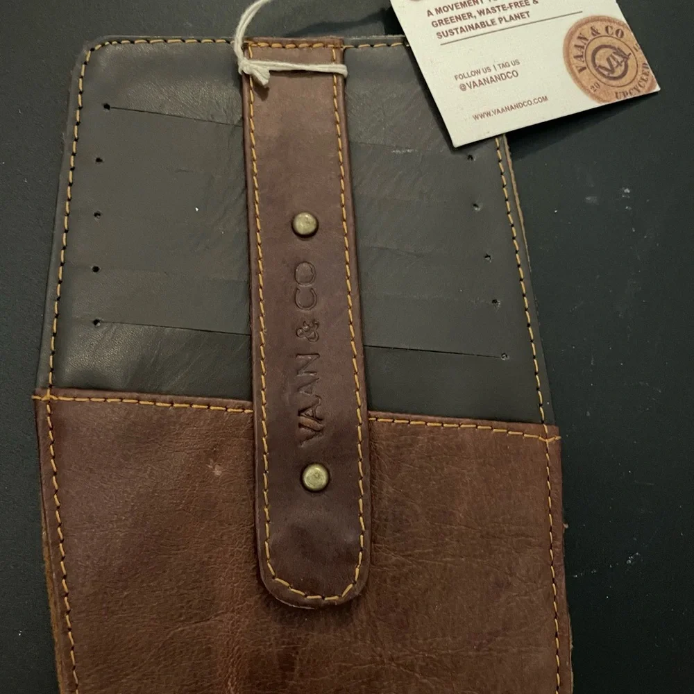 Leather Patchwork Wallet